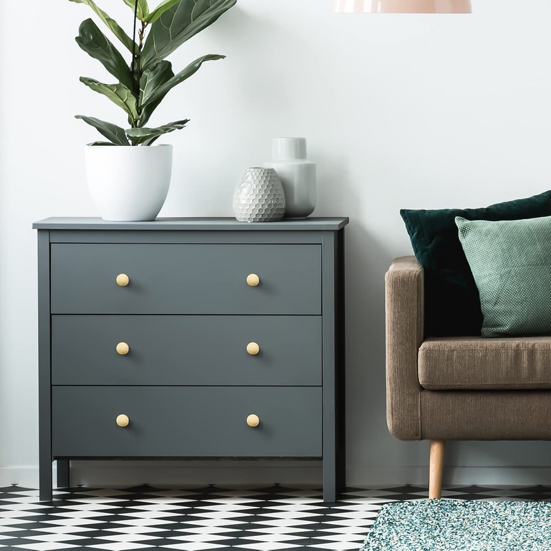 Ravinte 30 Pack Solid Knobs Kitchen Cabinet Knobs Round Knobs