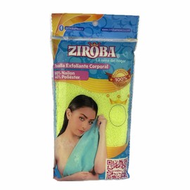 Toalla exfoliante corporal, Colores Surtidos, unisex (Stretch, estirable)