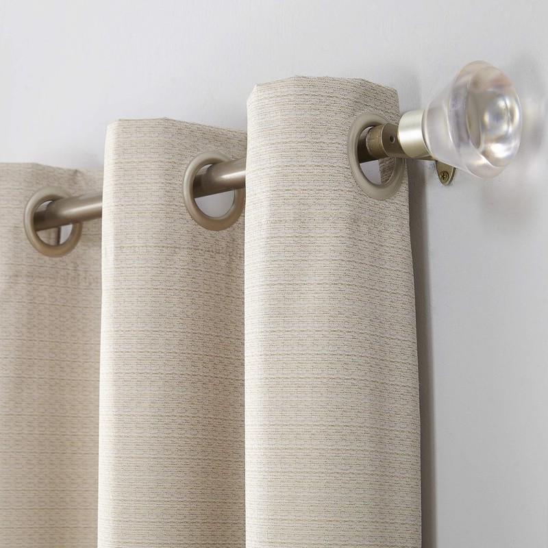Sun Zero Cooper Thermal Insulated Room Darkening Grommet Curtain Panel,
