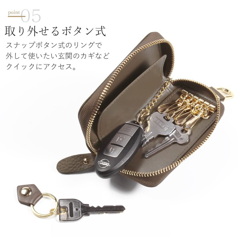 Blampom bp-2012 Women's Smart Key Case, Smart Key Case, Card