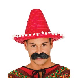 Hat Mexican Straw 33cm - Hats, Caps, Helmets and Diadems