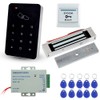 LIBO Stand-Alone Door Access Control System Kit Set with 180kg/350lbs