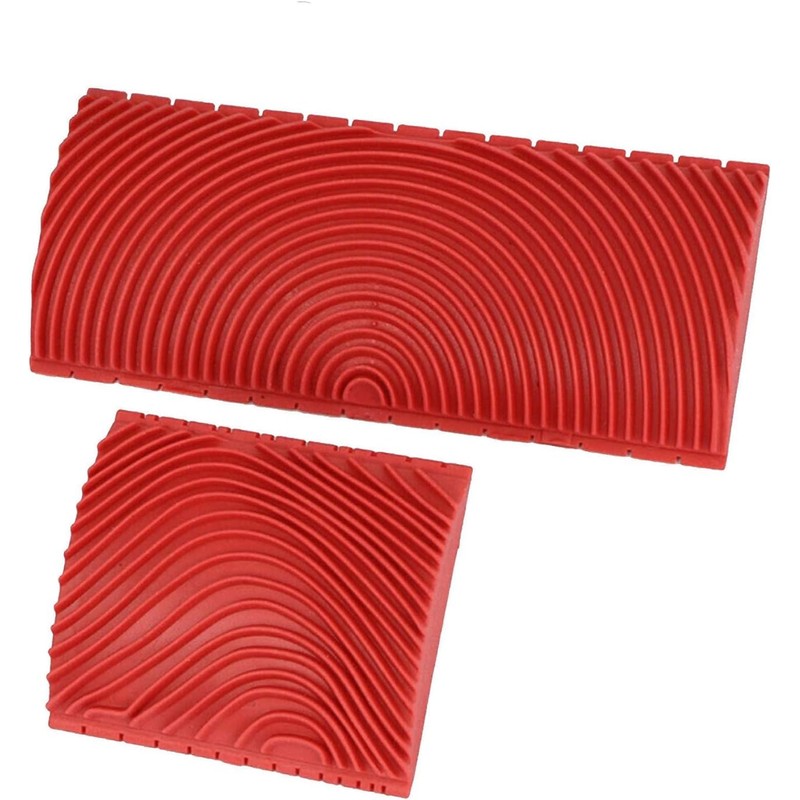Wood Graining DIY Tool Set,Wood Pattern Brushing Roller Embossed Wall