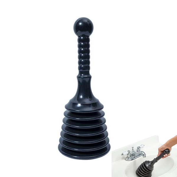 Roczential Plunger Sink & Drain Plunger for Kitchen Sinks, Bathroom