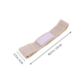 ORFOFE Elastic Abdominal Protection Belt Breathable Design for Comfort and Support Beige for Daily Living Bathing and Restroom Visits