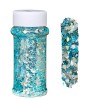 Factory Price 12 Color Diamond-Embossed Hex Glitter Set 2oz Jars