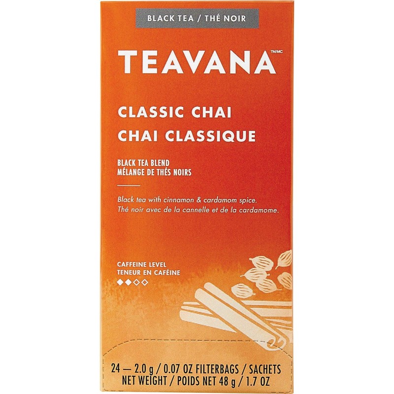 Teavana, SBK12434018, Classic Chai Black Tea, 24 / Box