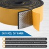 High Density Foam Weather Stripping Door Seal Strip Insulation Tape
