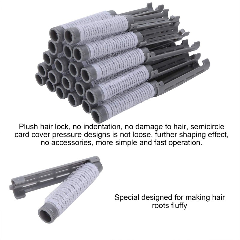 Naroote Perma Rod 20pcs Fluffy Hair Perm Roller Hair Roller