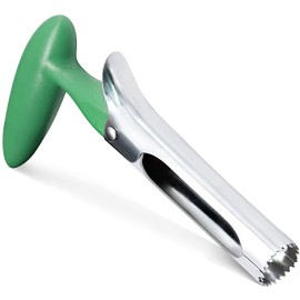 Jililil Apple Corer - Durable Apple Remover with Non-Slip Handle, Sharp Serrated Stainless Steel Blade Corer for Pears, Bell Peppers, Cupcakes, Professional Fruit Corer Pitter Prevent Rust Jililil