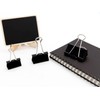 1pc Size 60mm Double Clips Extra Large Metal Black