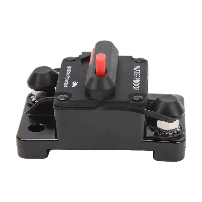 Car Audio Circuit Breaker 12V Waterproof Manual Reset with Fuse