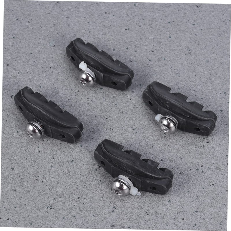 BESPORTBLE 2pairs C-Brake Pads for Road Bikes Rubber Shaped Design