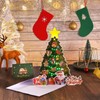 Venhoo Pop Up Christmas Cards with Lights and Music, 11