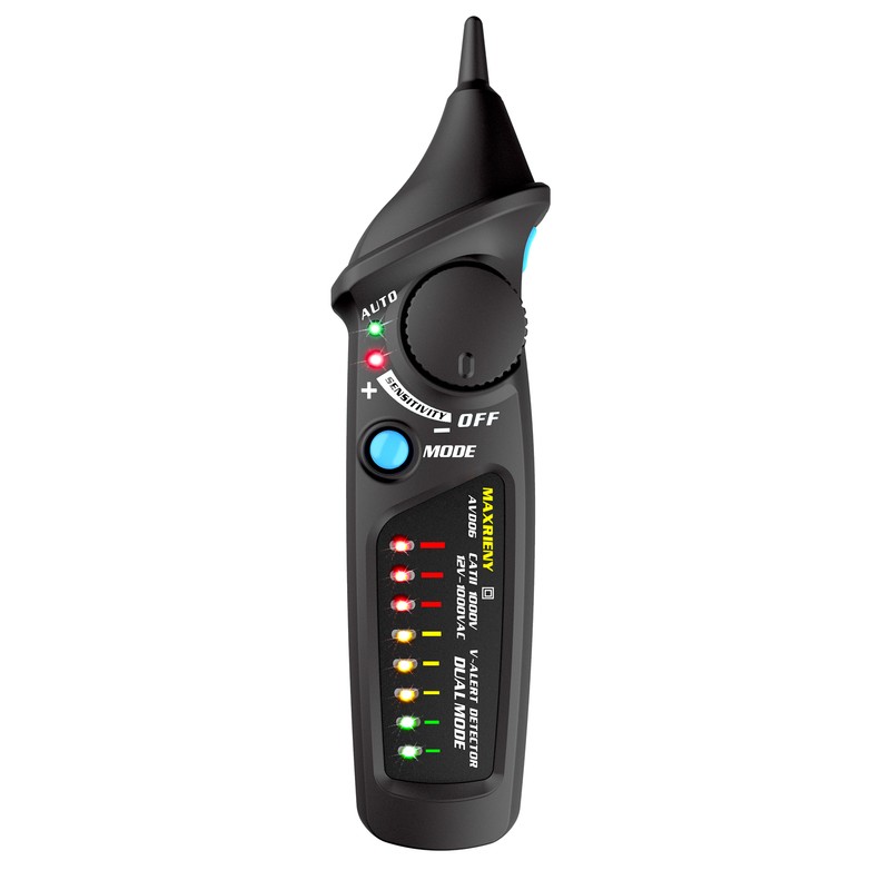 MAXRIENY AVD06 Dual Mode AC Voltage Detector 12V/48V～1000V Circuit Tester
