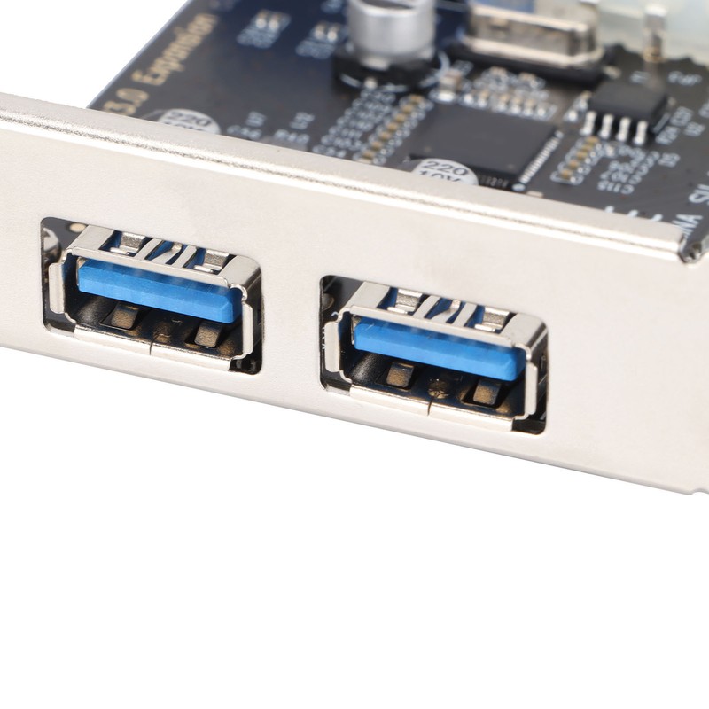 USB3.0 Expansion Card 2 Port 19 Pin 4P PCIE to