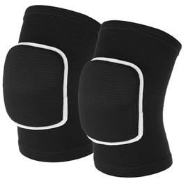 Sibba Kids Knee Pad, Breathable Elastic Knee Brace, Anti-Slip Padded Sponge Knees Protector for Volleyball Dance Running Skating Basketball Football S