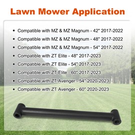 AUTOBABA 1 Pcs Lawn Mowers Deck Locator Rod Mower DeckBar Pin Compatible with Bad Boy Mower Deck Locator ZT Elite ZT Avenger MZ Magnum Replaces # 028-0004-00 028000400 028-0004-22 028000422
