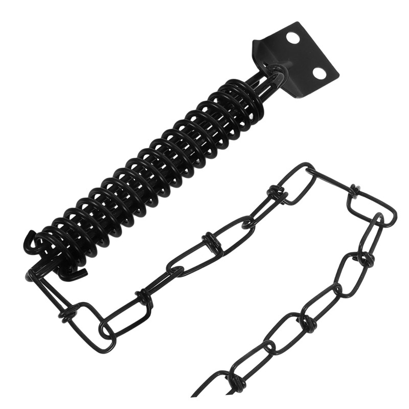 Gadpiparty 2set Heavy Duty Chain Lock Safety Spring Screen Closer