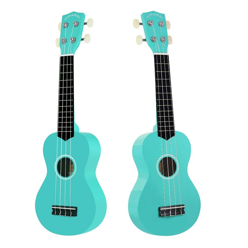 POMAIKAI Soprano Ukulele Starter Wood Ukele Hawaiian Guitar Ukelele 21"