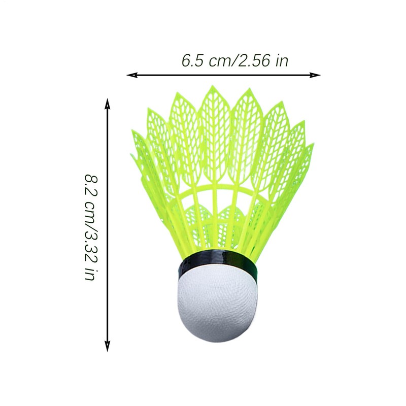 Shuttle Cocks - Light Up Shuttlecock,Wind-Proof Badminton Ball Set of