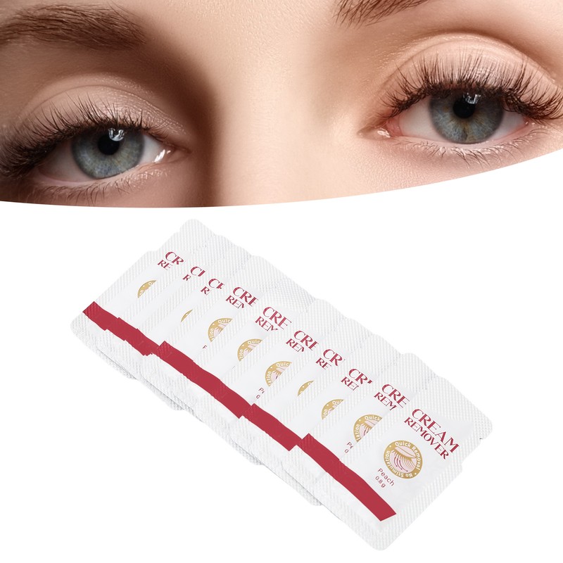 0.28oz Lash Remover Cream Peach Flavor Mild Eyelash Extension Remover