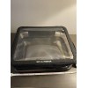 Net a Porter Clear Black Zippered Makeup Skincare Packing Tote