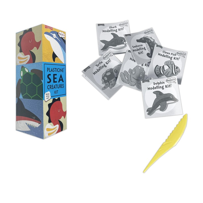 Plasticine Sea Creatures Modelling Kit