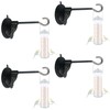 4 Pack Window Suction Cup Bird Feeder Hanger for Bird