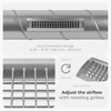 HVAC OV 17" x 3" Aluminum Supply/Exhaust Grille for a