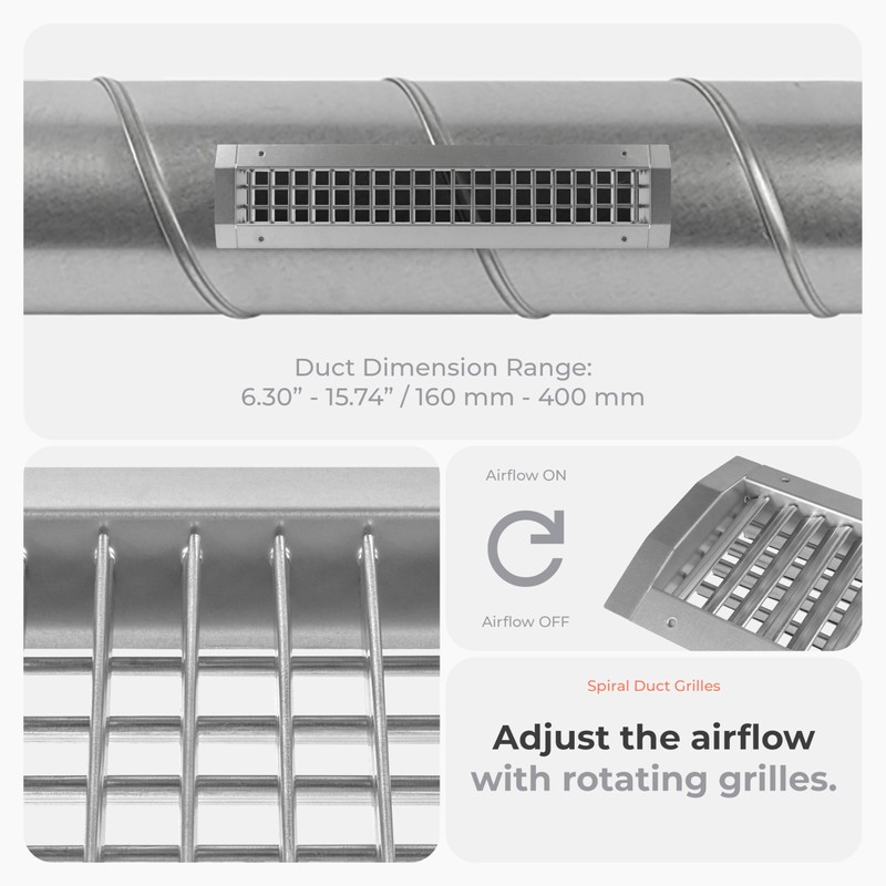 HVAC OV 17" x 3" Aluminum Supply/Exhaust Grille for a
