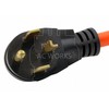 AC WORKS 30 Amp 4-Prong Dryer Wall Outlet Adapter (To