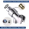 5-Setting High Pressure Handheld Shower Head Combo, NearMoon Multi-functions Powerful