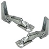 SPARES2GO Integrated Upper & Lower Door Hinge Kit Compatible with