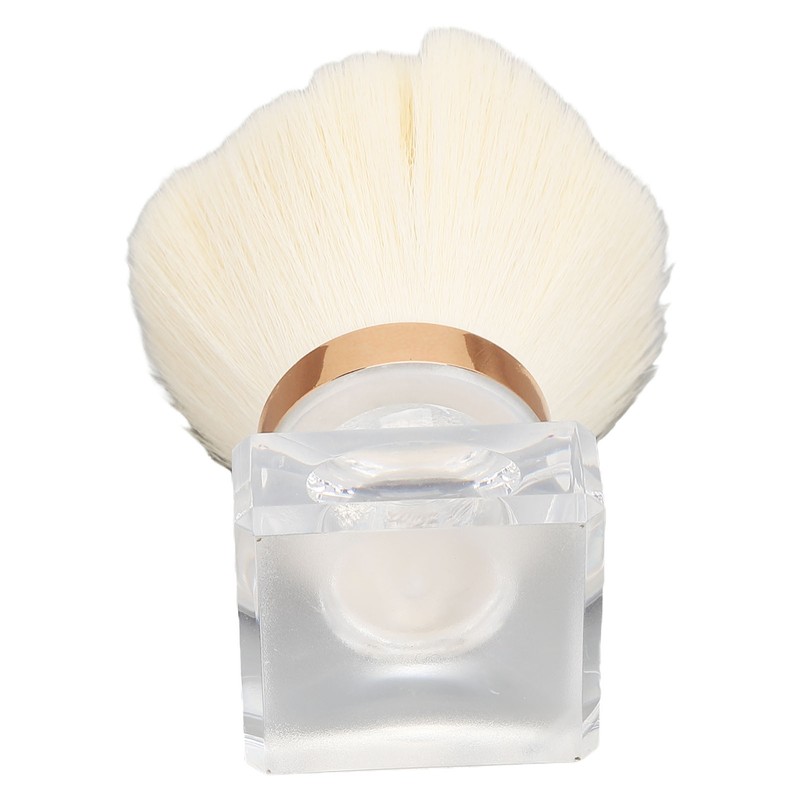 Nail Art Dust Powder Cleaner Brush Soft Bristles Comfortable Grip