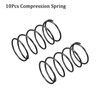 TOP-VIGOR 10Pcs Compression Spring, 1.2mm Wire Dia, 20mm OD, 35mm