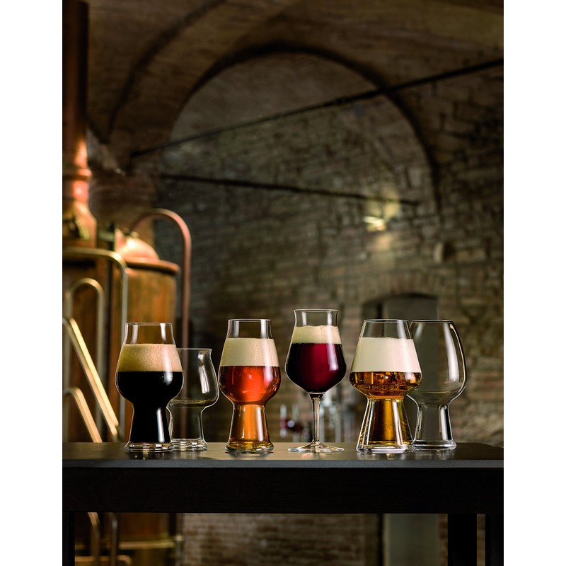 Luigi Bormioli Birrateque Craft Beer Glasses Wheat (Set of 2),