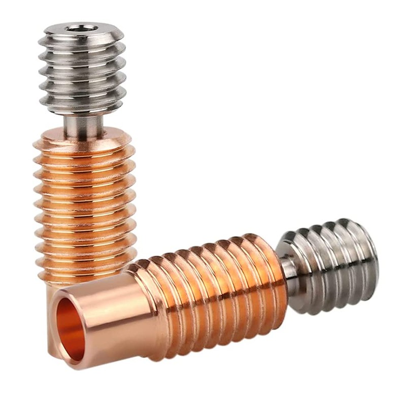 Upgrade Bi-Metal Heatbreak All-Metal Copper Titanium TC4 Neck for Sidewinder