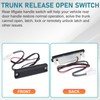 ANDO RACING Car Rear Tailgate Handle Release Trunk Switch Compatible