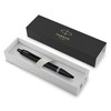 Parker IM Premium Ballpoint Pen | Matte Black with Amethyst