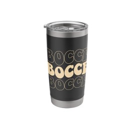 Bocce Saying Bocce Ball With Jack Bocci Game Bocce Stainless Steel Insulated Tumbler
