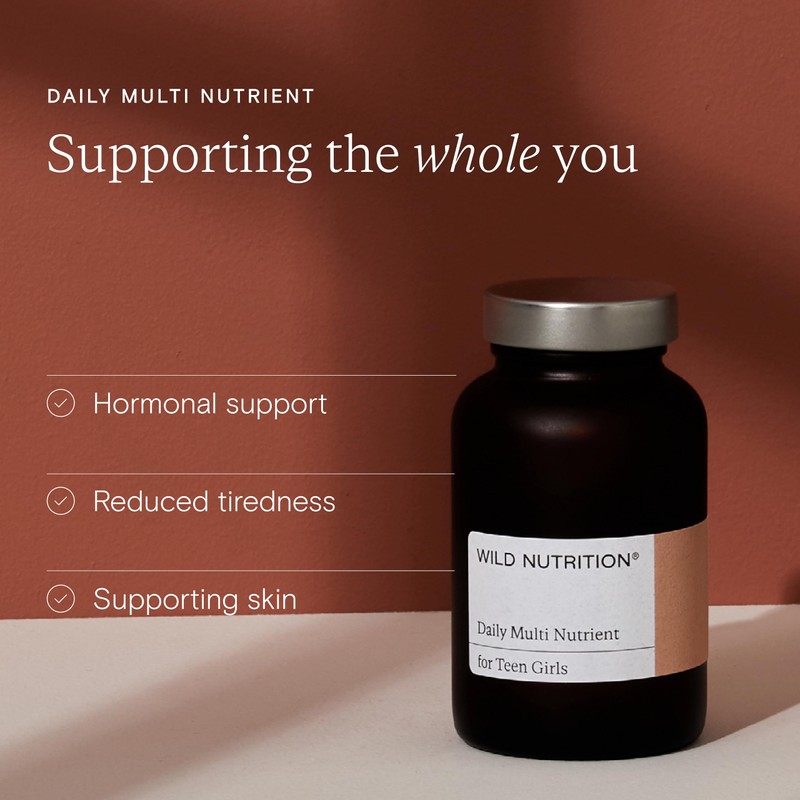 WILD NUTRITION Daily Multi Nutrient for Teen Girls