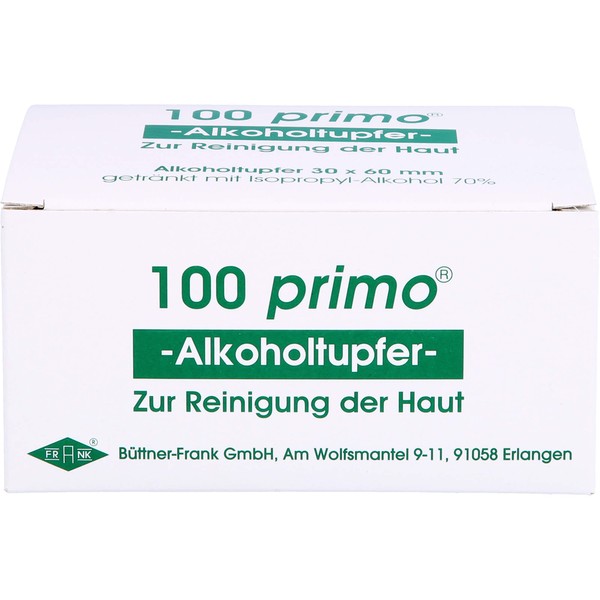 Nicht vorhanden PRIMO ALKOHOLTUPFER, 100 St TUP