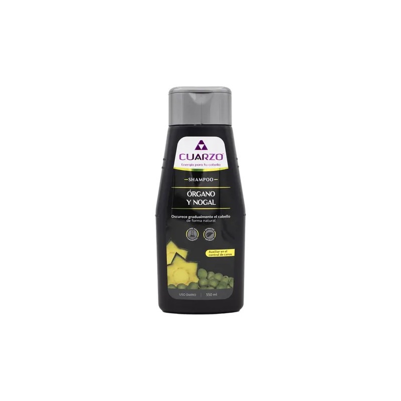 Shampoo Organo Y Nogal Cuarzo 550ml