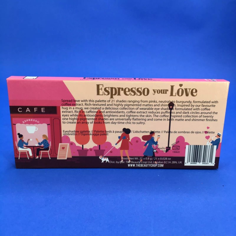 The Beauty Crop Espresso Your Love Eyeshadow Palette with Coffee