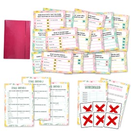 Zcsni Baby Friendly Feud Game, Baby Shower Friendly Feud Quiz, Baby Shower Party Games for Adults Large Group Party, Funny Baby Shower Games, Trivia Games for Family, Baby Party Decoration, A02
