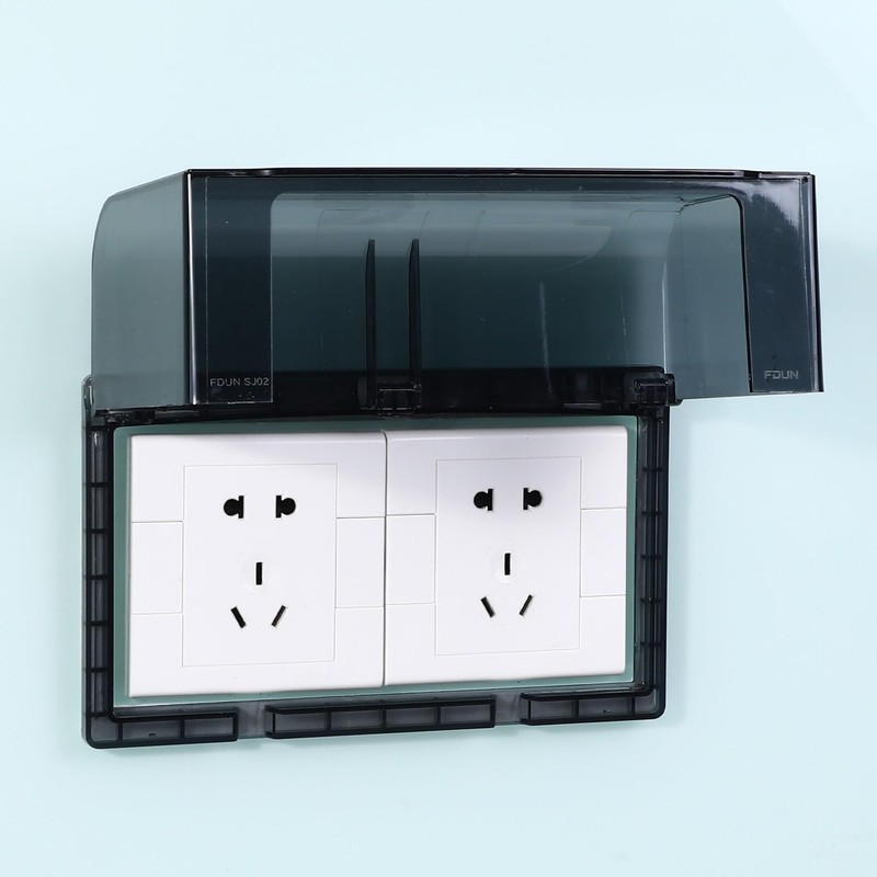 Cabilock Outlet Cover Outdoor Plug Box Guard Case Protector Double-Position