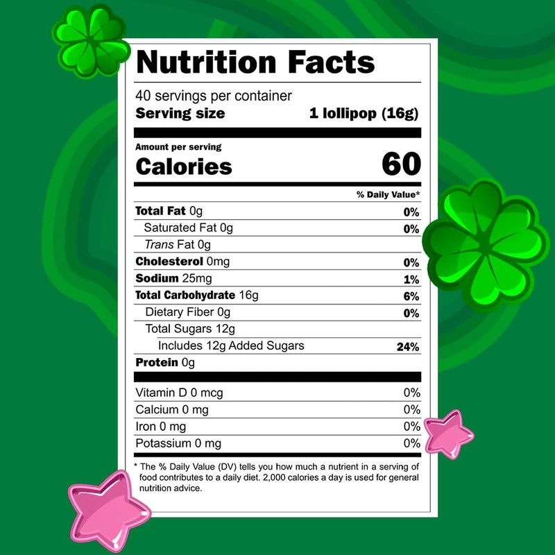 Vero Manita Paletas Strawberry & Cherry Flavored Lollipop (40 Count