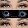 Eyelash set for DIY use lashes eyelashes tool:_Helenic blue