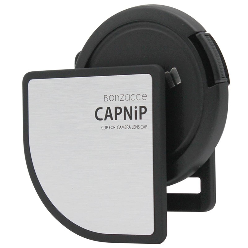BONZACCE CAPNiP Capnip Camera Lens Cap Clip (Silver)